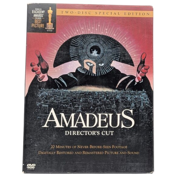 Amadeus Director’s Cut 2-Disc Special Edition DVD (Used Good Condition - Picture 1 of 7